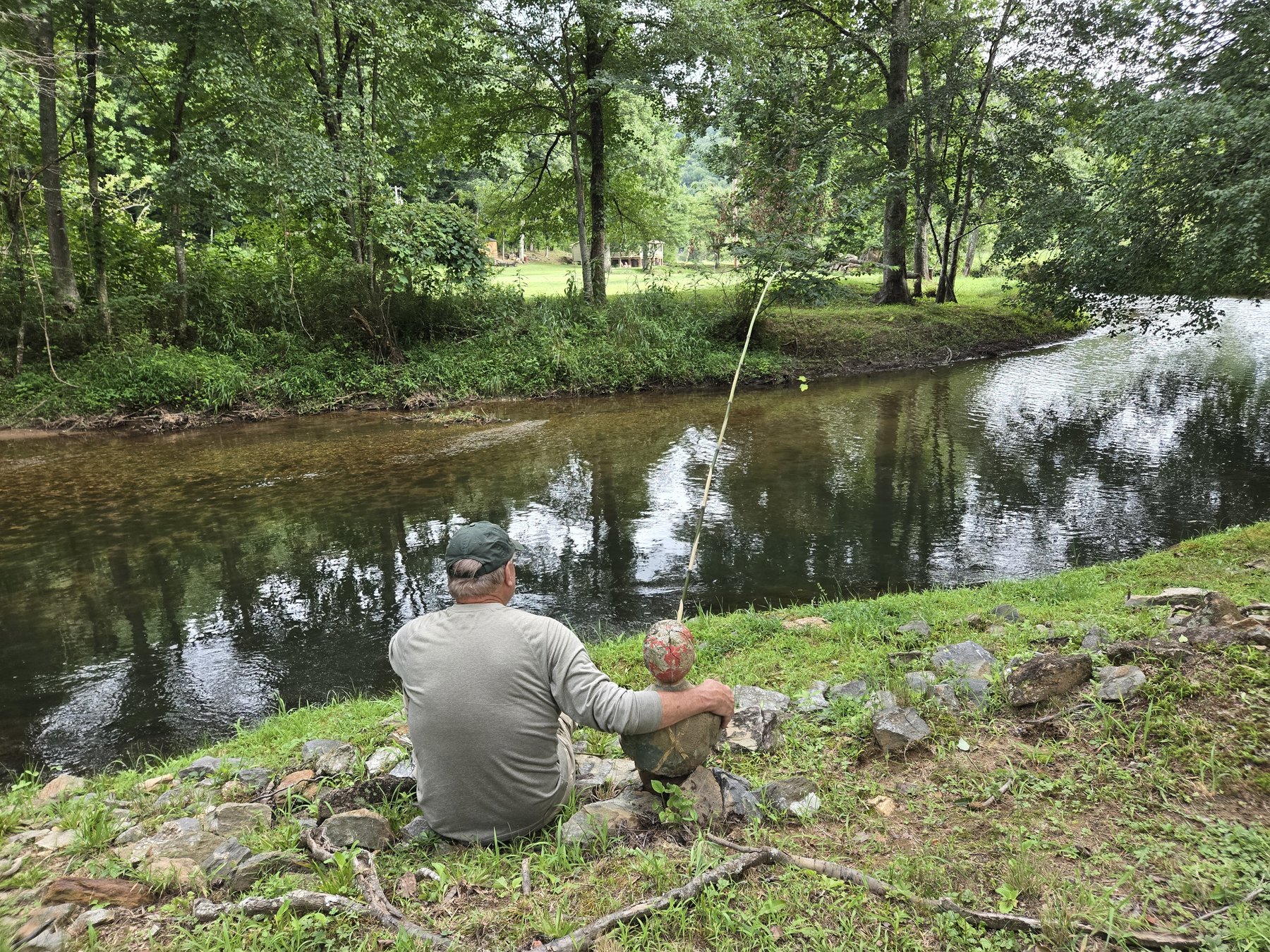 Trout fishing on the Toccoa River